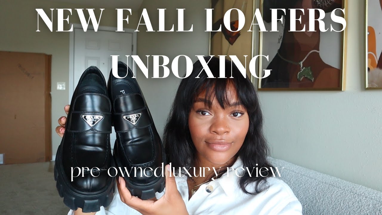 Prada Monolith Loafer Unboxing + Review | Fashionphile