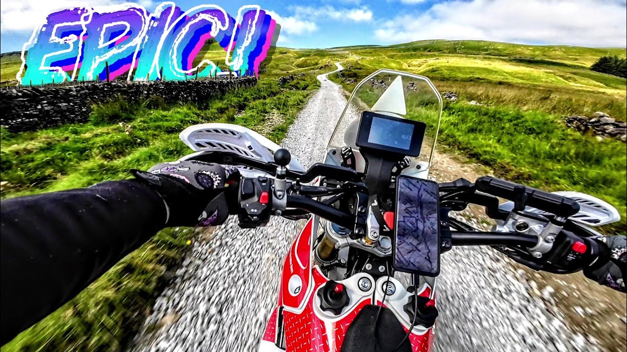 The Best ADV Offroad Adventure / Yorkshire Dales / Kove 450 Rally Offroad / Feat Salter Fell