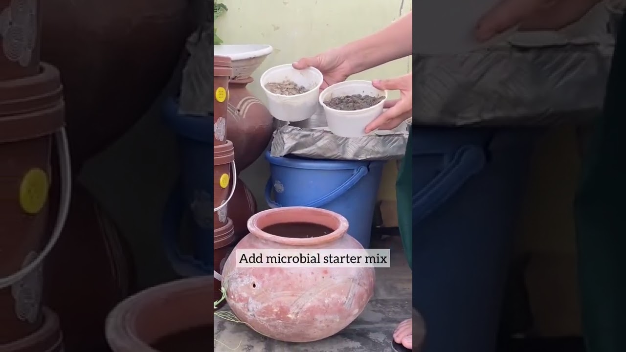 How to make #compost from kitchen waste #organicfarming