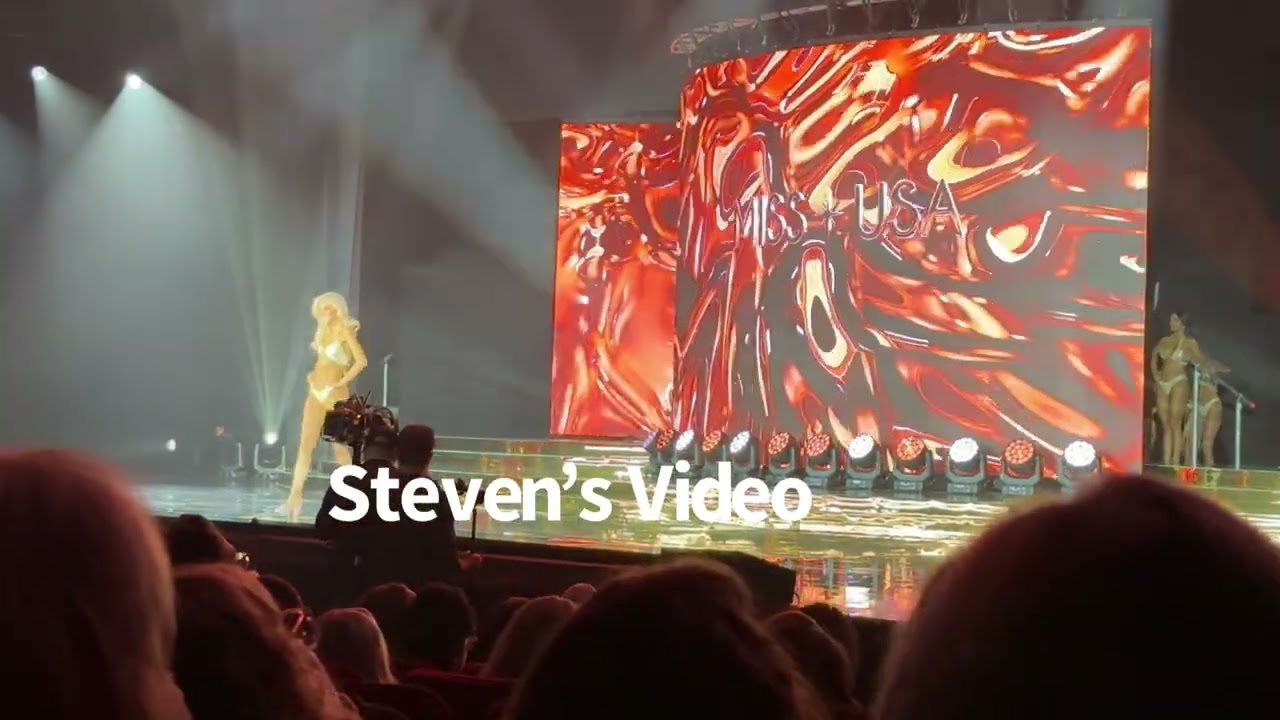 Miss USA 2025 - Swimsuit Competition (Audience View)