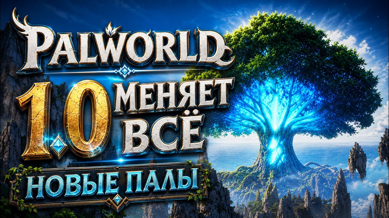 ОБЗОР PALWORLD 1.0 ЧТО ИЗМЕНИТСЯ  &mdash; НОВЫЕ ПАЛЫ | ДРЕВО МИРА | ОГРОМНЫЙ РЕЛИЗ