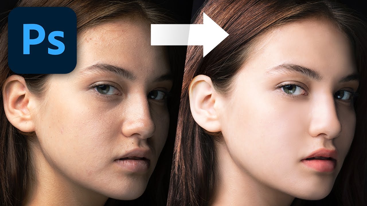 Photoshopで人物をレタッチする方法！（CC2021）