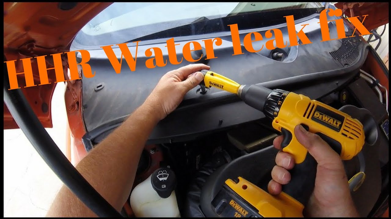 HHR water leak fix