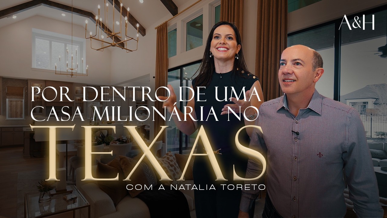 CASA MILIONÁRIA NO TEXAS | VISITE COMIGO EM UM TOUR DE LUXO