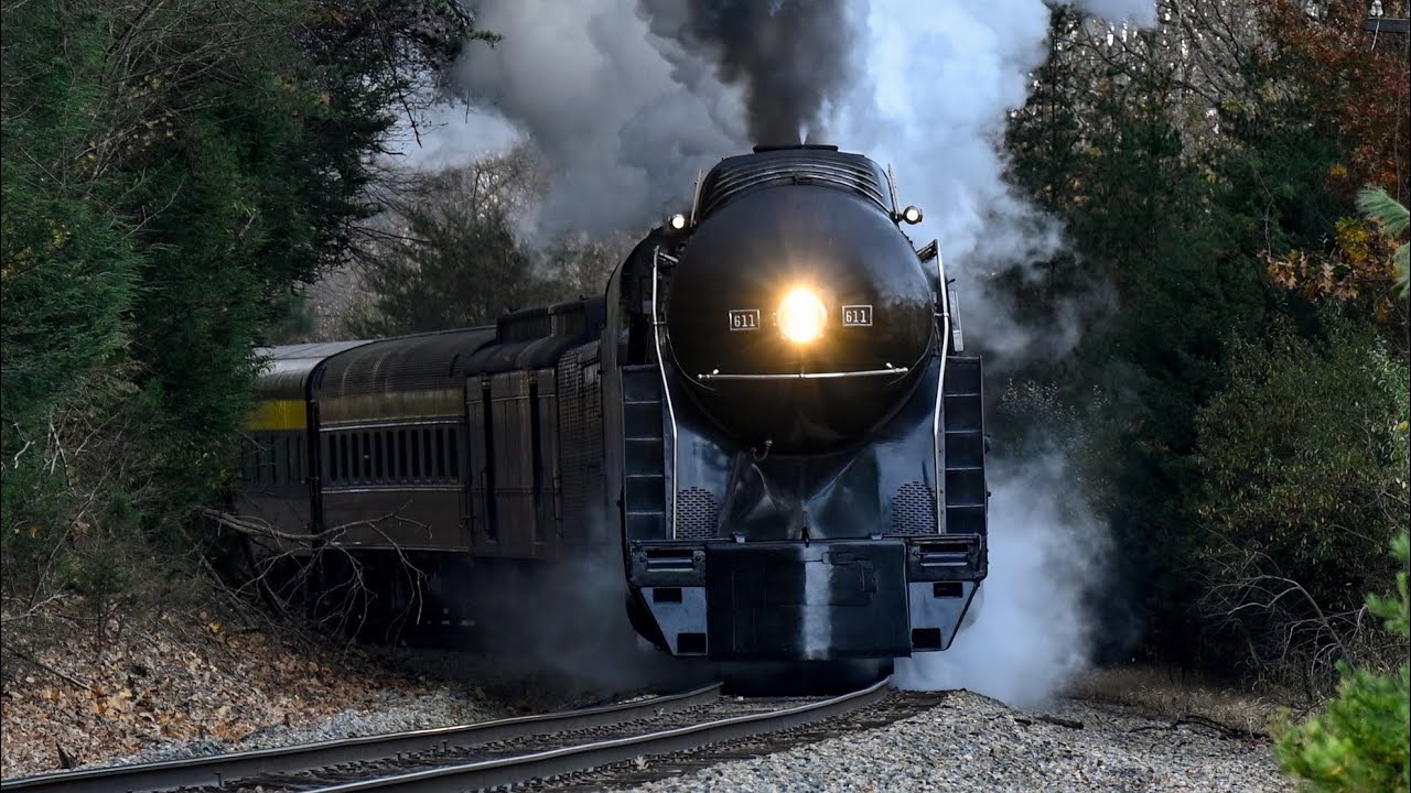 N&W 611 Fall Chase-  10/24/25