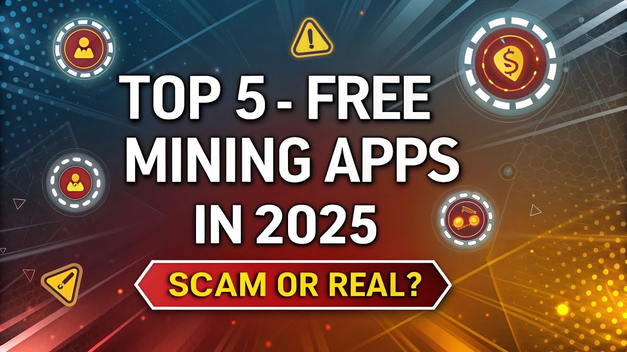 Top 5 &ldquo;Free&rdquo; Mining Apps in 2025 &mdash; Scam or Real?