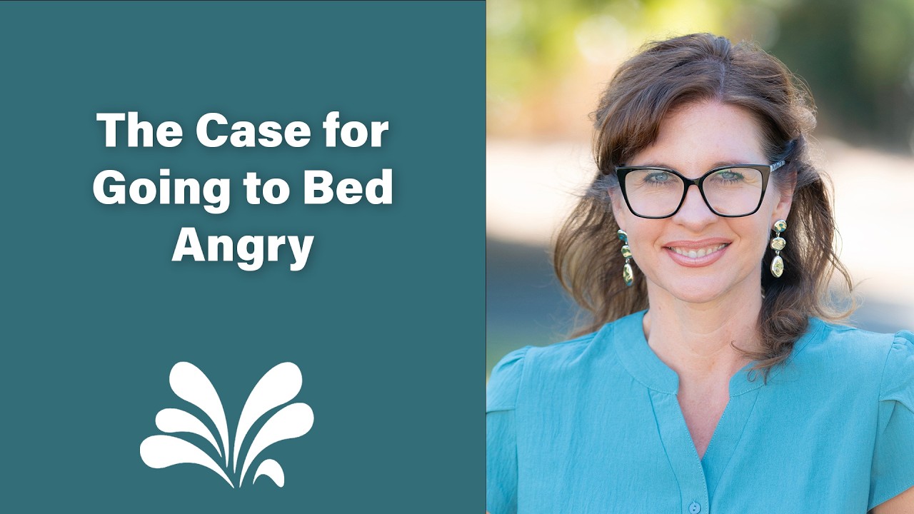 The Case for Going to Bed Angry