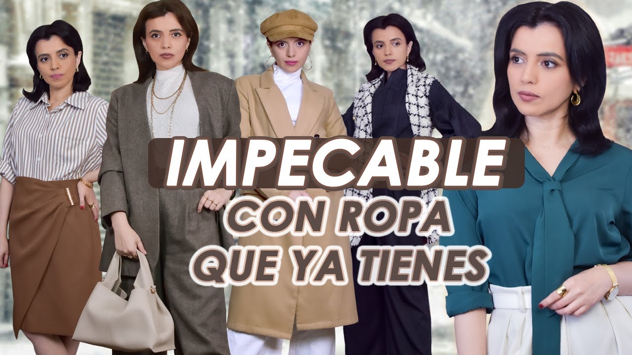 LAS 10 PRENDAS de FONDO DE ARMARIO que YA TIENES y te hacen lucir  ELEGANTE  ✨