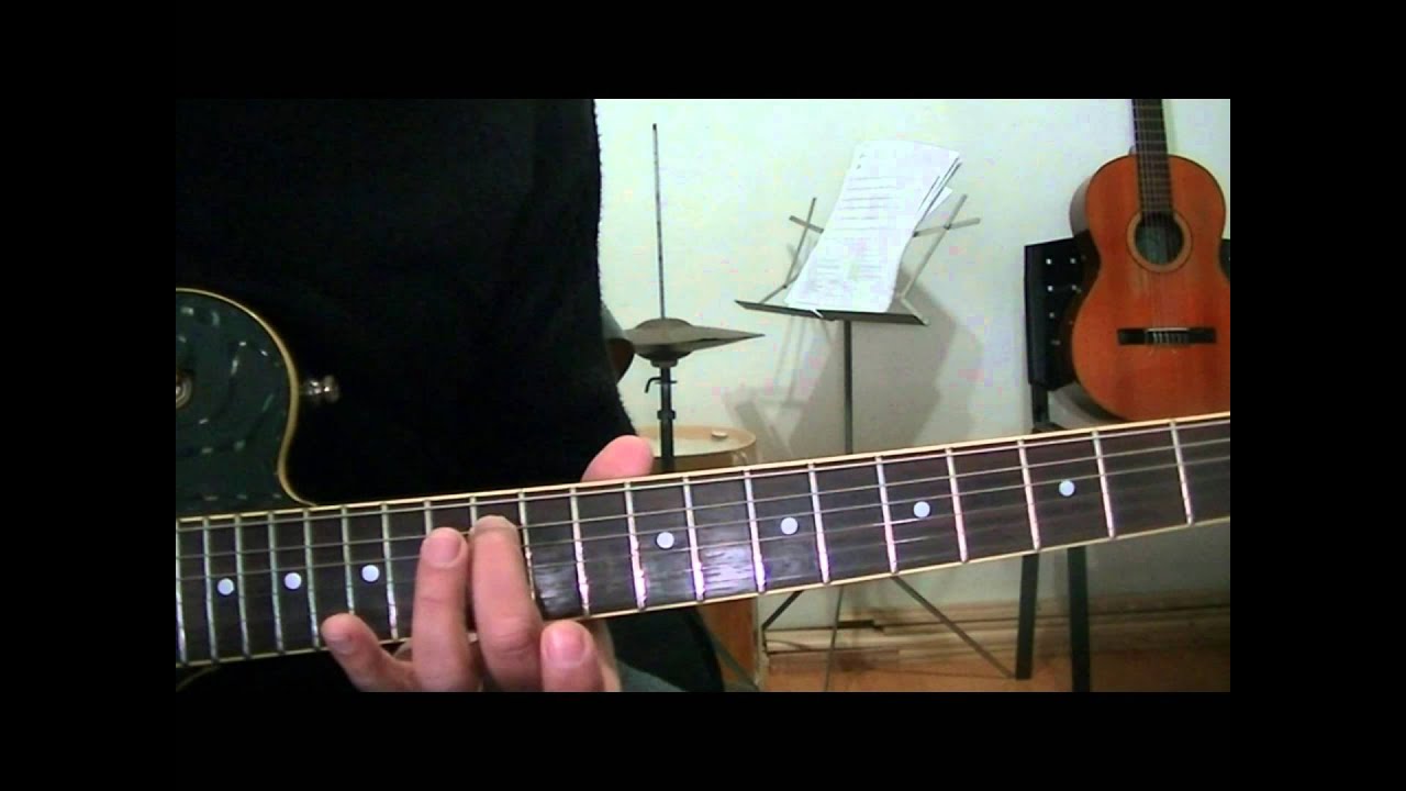 Escala Menor Natural en Guitarra