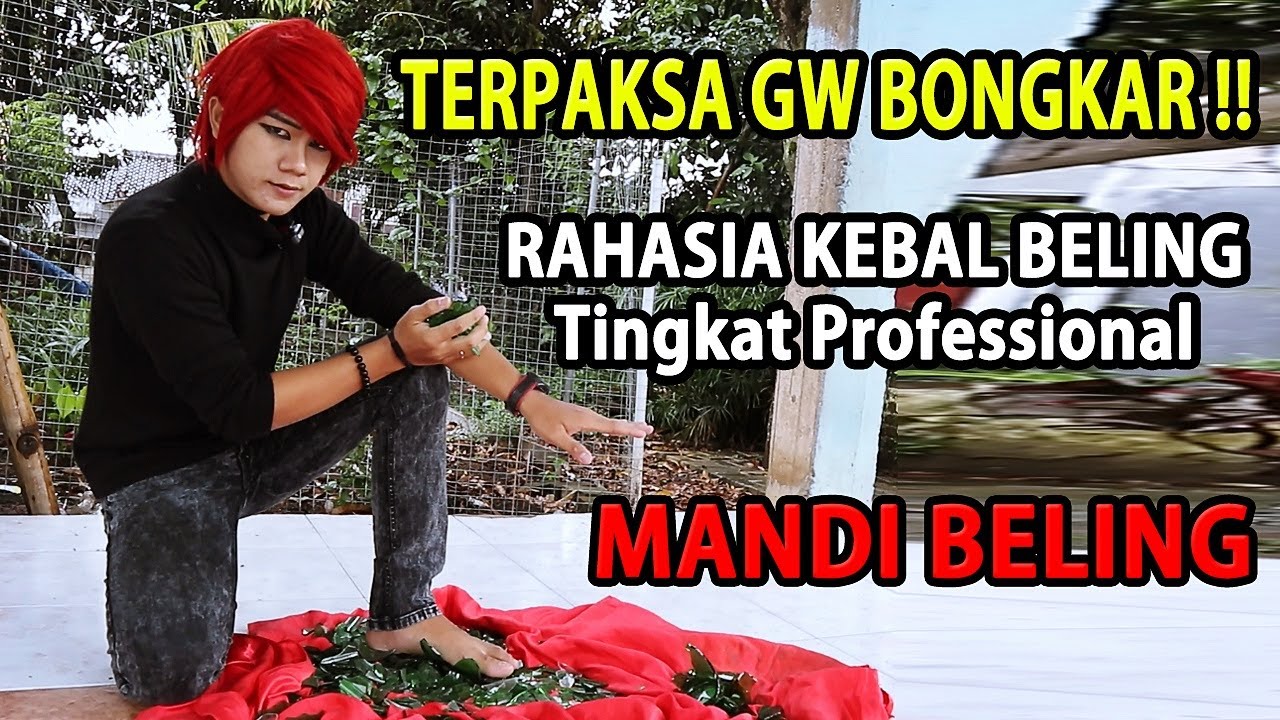 MANDI BELING ‼️ Bongkar Rahasia Kebal Beling Tingkat Professional - ILMU MERAH - Pesulap Merah
