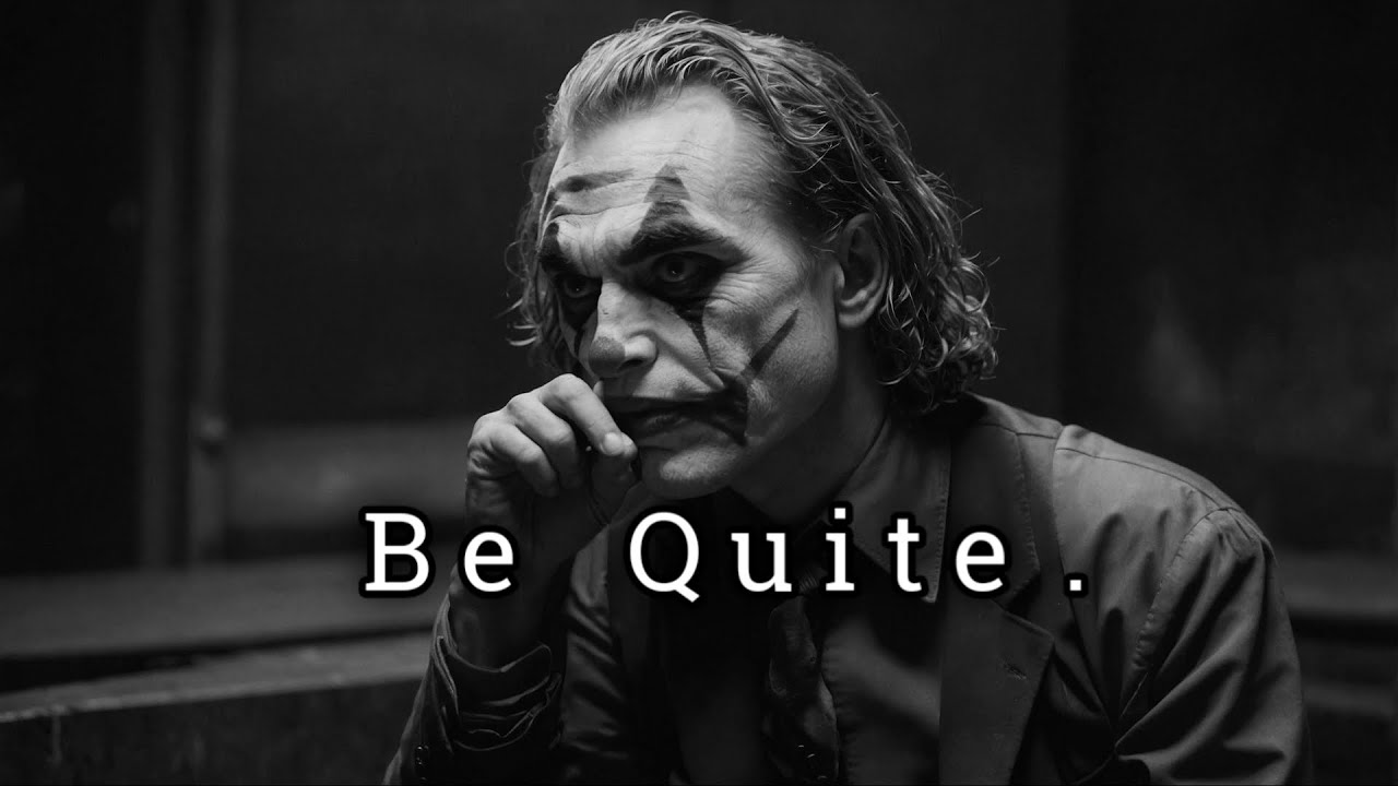 Be Quiet, They’ll Destroy Themselves Trying to Get a Reaction