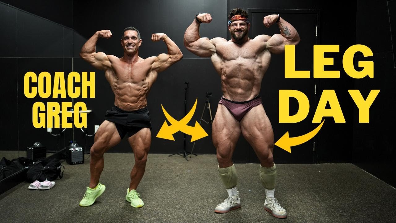 Leg Day Domination with Coach Greg Doucette: Brutal Leg Workout Session!