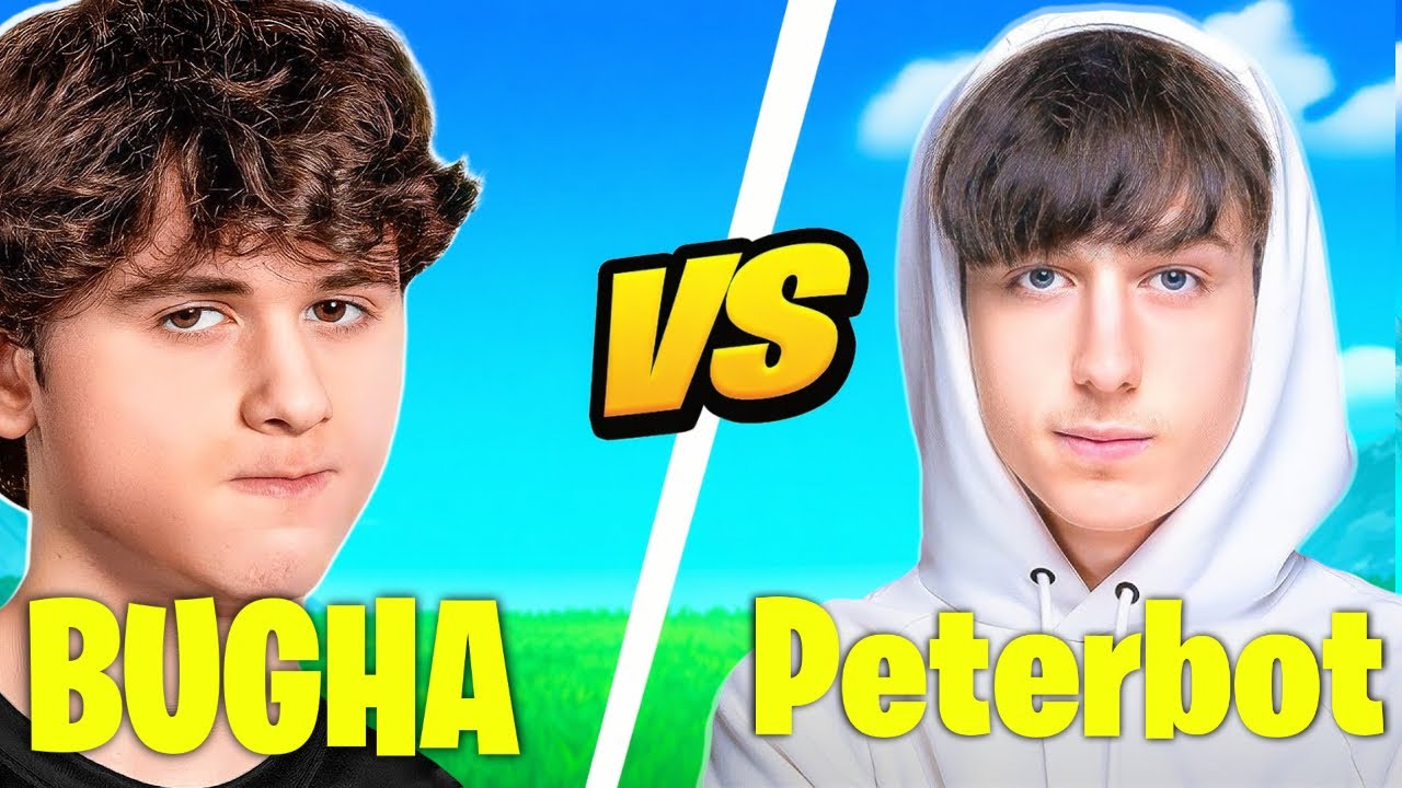Peterbot VS Bugha 1v1 INTENSE Build fights!! | Fortnite 1vs1