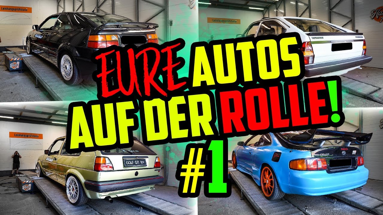 MARCO nimmt EURE Autos ran! - Prüfstandstag Halle77 - GÄNSEHAUT bei über 8200rpm!