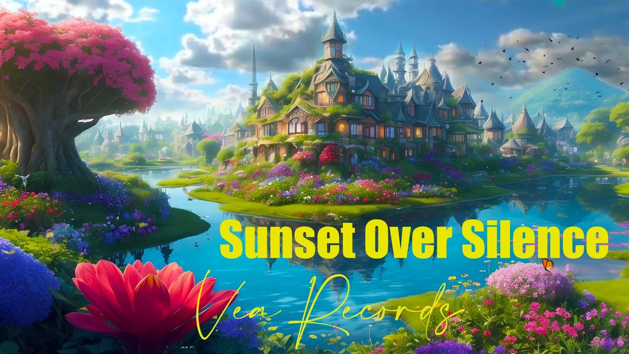 Sunset Over Silence---Meditation Music with Nature Sounds for Relaxation, Sleeping, Meditation