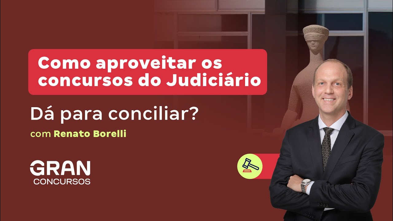Como aproveitar os concursos do Judici&aacute;rio, D&aacute; para Conciliar?