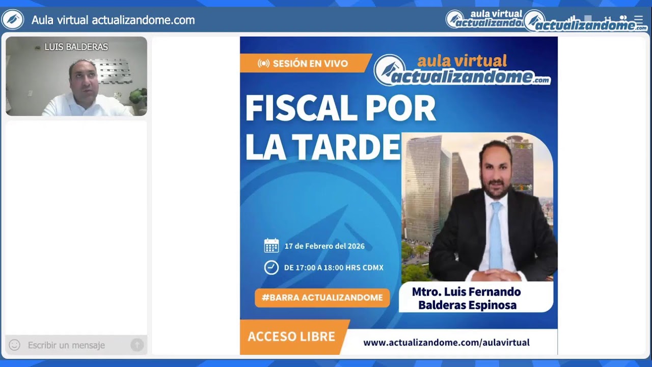 Fiscal por la Tarde – Garantía del Interés Fiscal – #BarraActualizandome