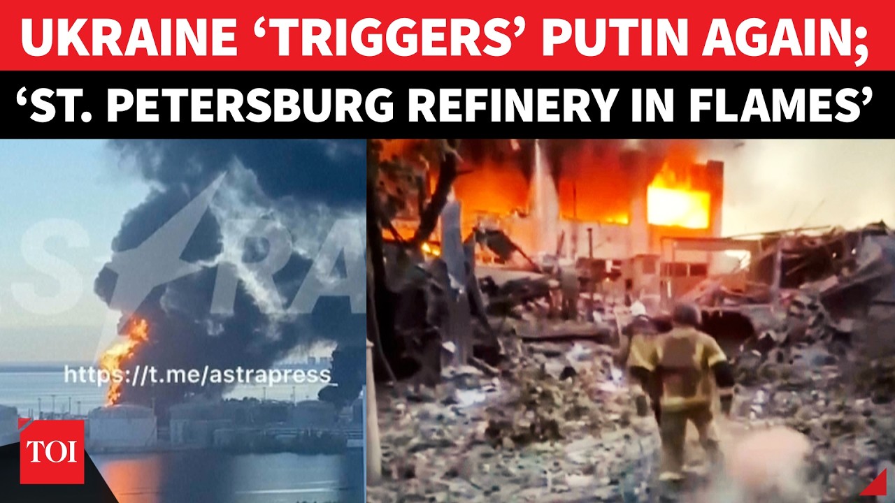 BREAKING: Putin Vows &lsquo;WORST-EVER Revenge&rsquo; After Ukraine Attacks St. Petersburg Oil Refinery