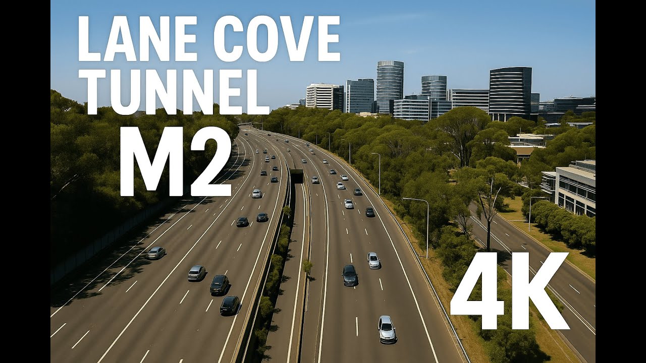 Sydney Drive: Cherrybrook to City via M2 & Lane Cove Tunnel | Scenic Route to Harbour Bridge