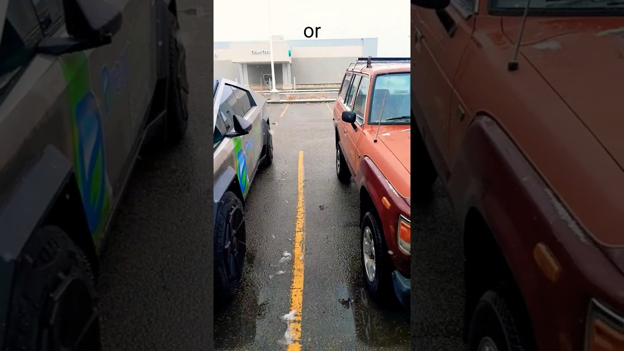 Tesla Cybertruck or 1984 Toyota Land Cruiser Diesel 