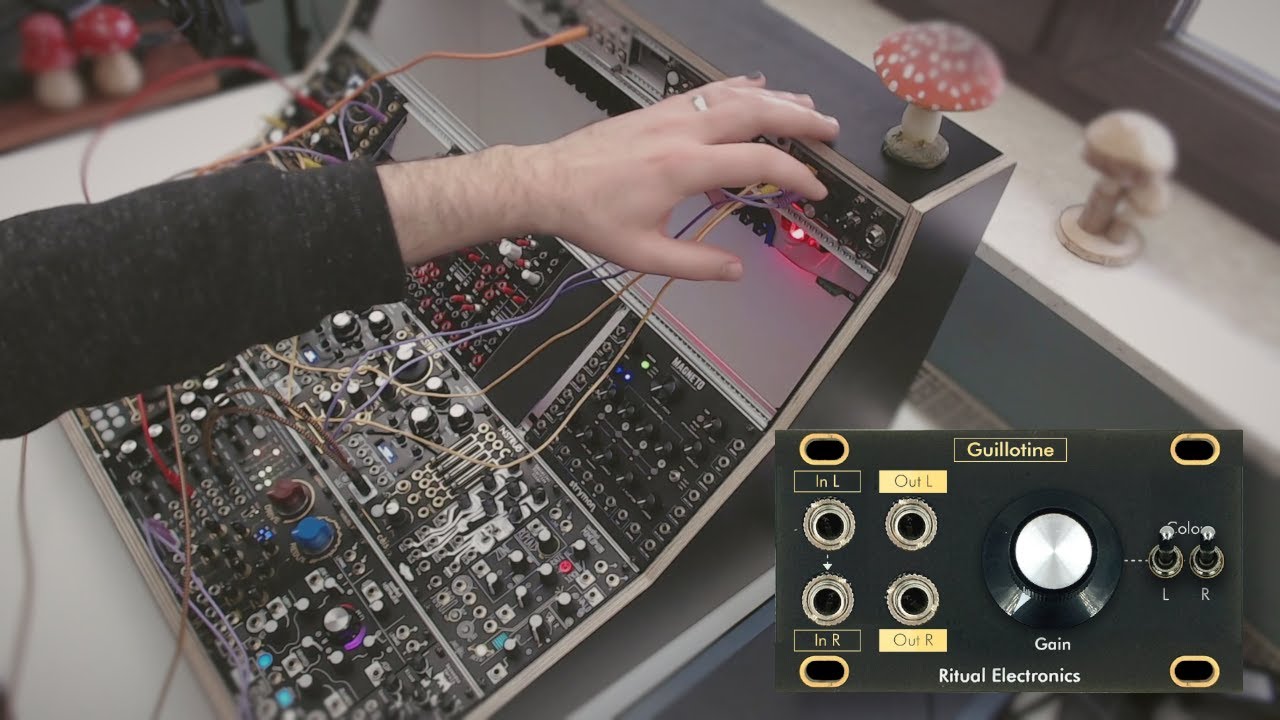 5 Patchlets with Guillotine from Ritual Electronics (sound only, no talking)
