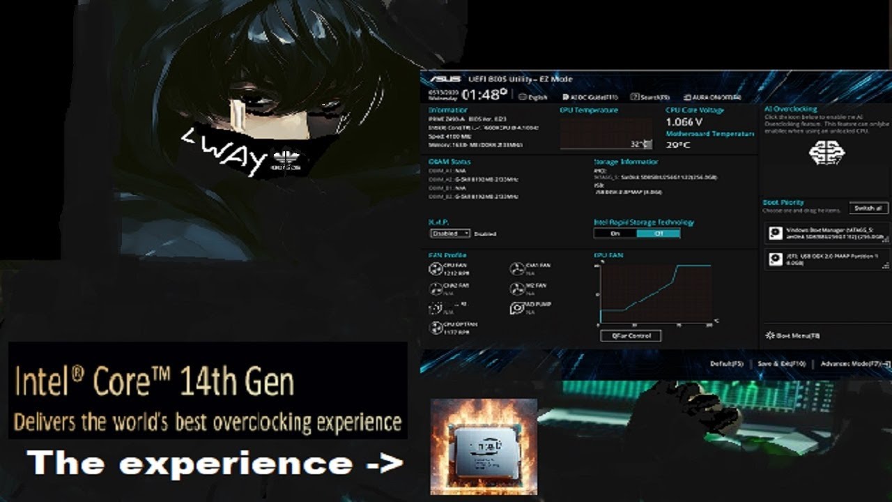 How I overclock my Intel i7 14700K ft. Asus Z790