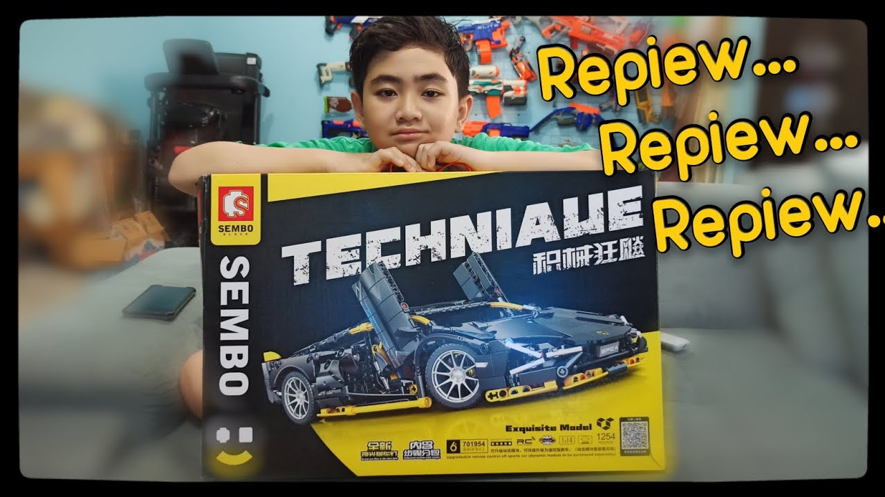 Review Bricks Sembo Technic 709154 Lamborghini | Lego Mobil