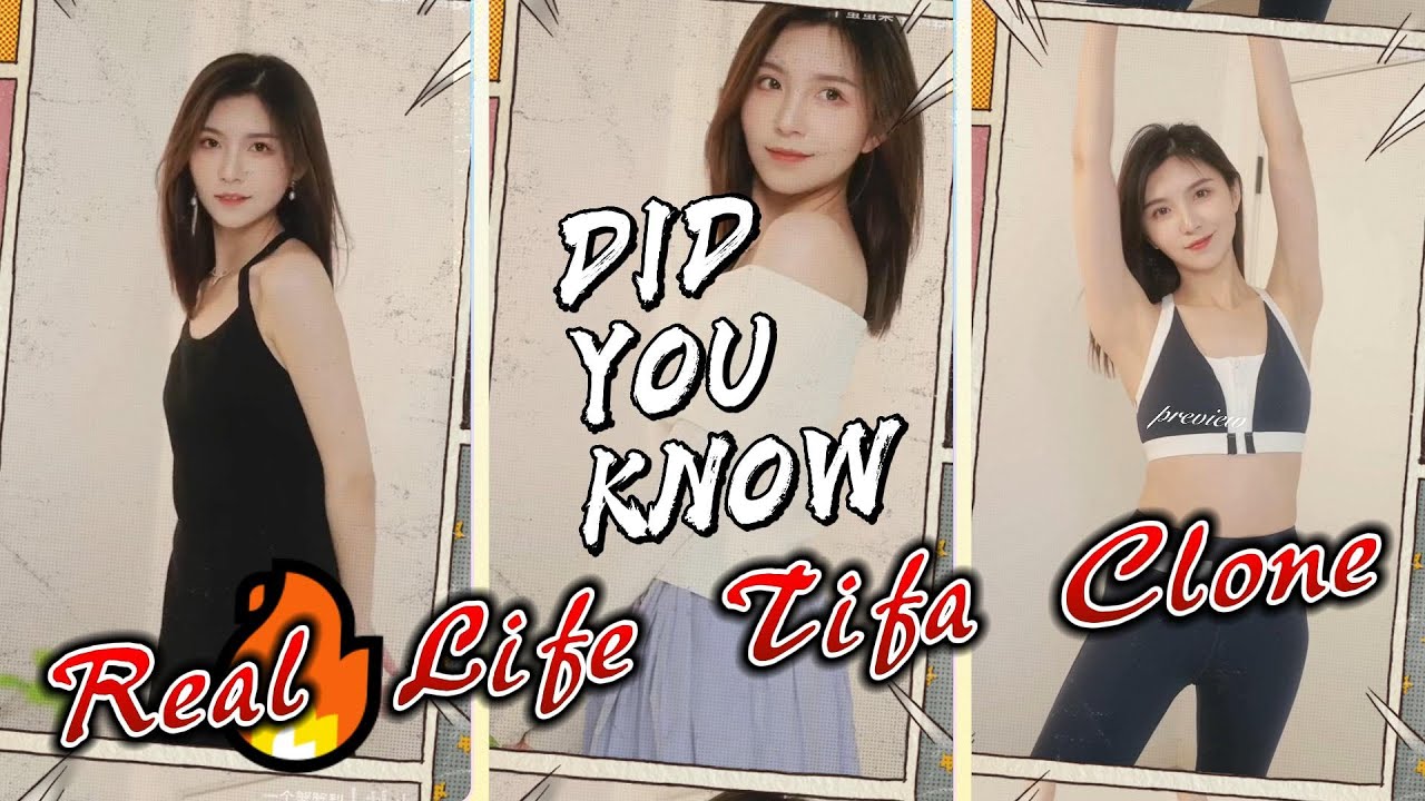 [DYK] Real Life Tifa Lockheart Clone (Comparision)
