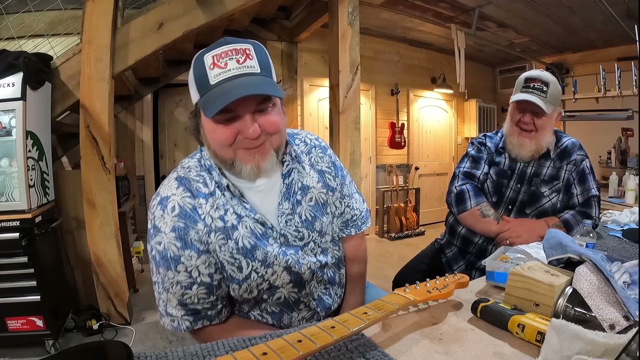 LIVE @ LUCKY DOG GUITARS  - Interview with the legendary Redd Volkaert of Merle Haggard's strangers