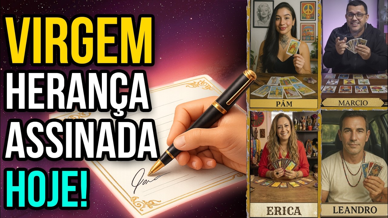 ♍ PREVISÃO VIRGEM: ACONTECE EM 8 DIAS! O PAPEL SAIU E O DINHEIRO ENTROU!