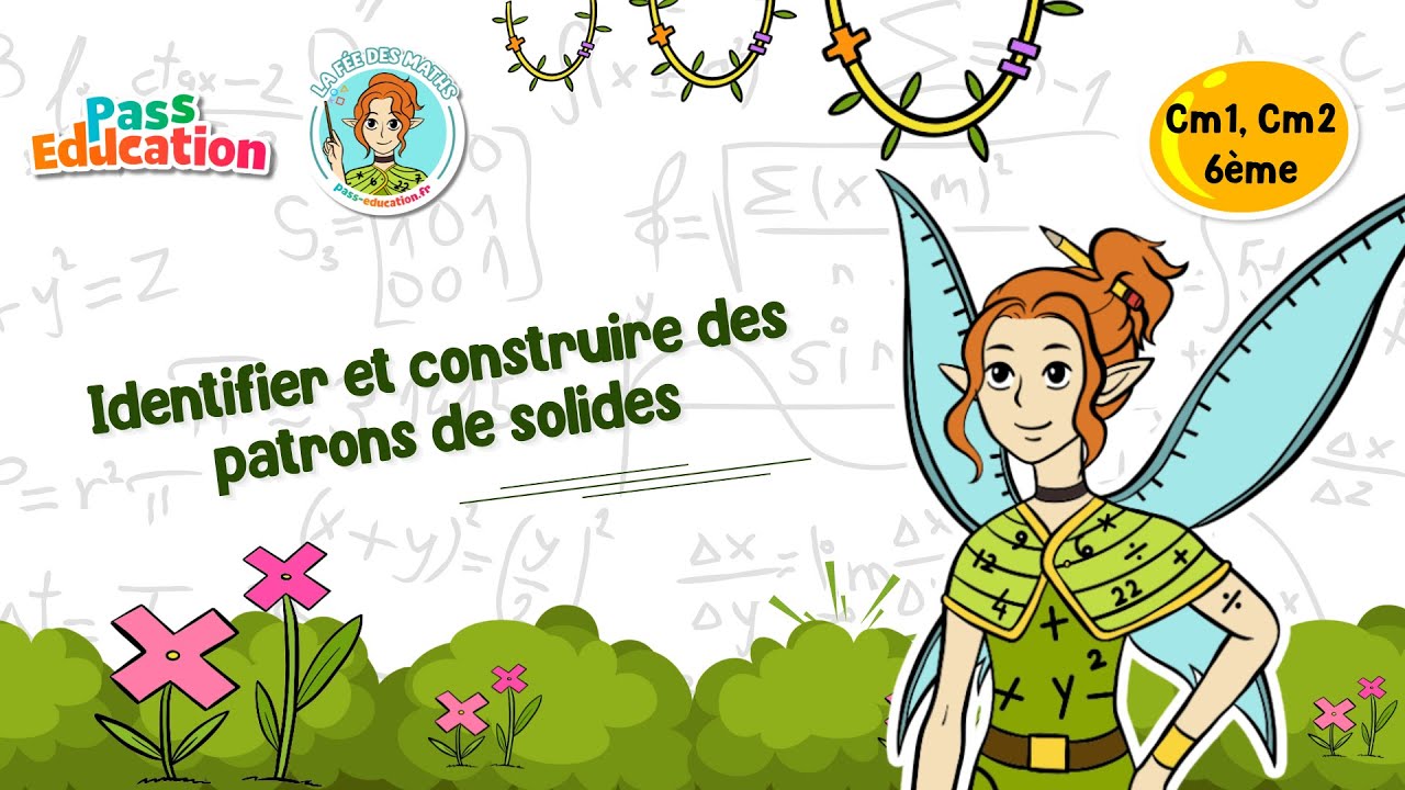 Identifier et construire des patrons de solides - Cm1 Cm2 6ème Fée des Maths Leçon, Exercices