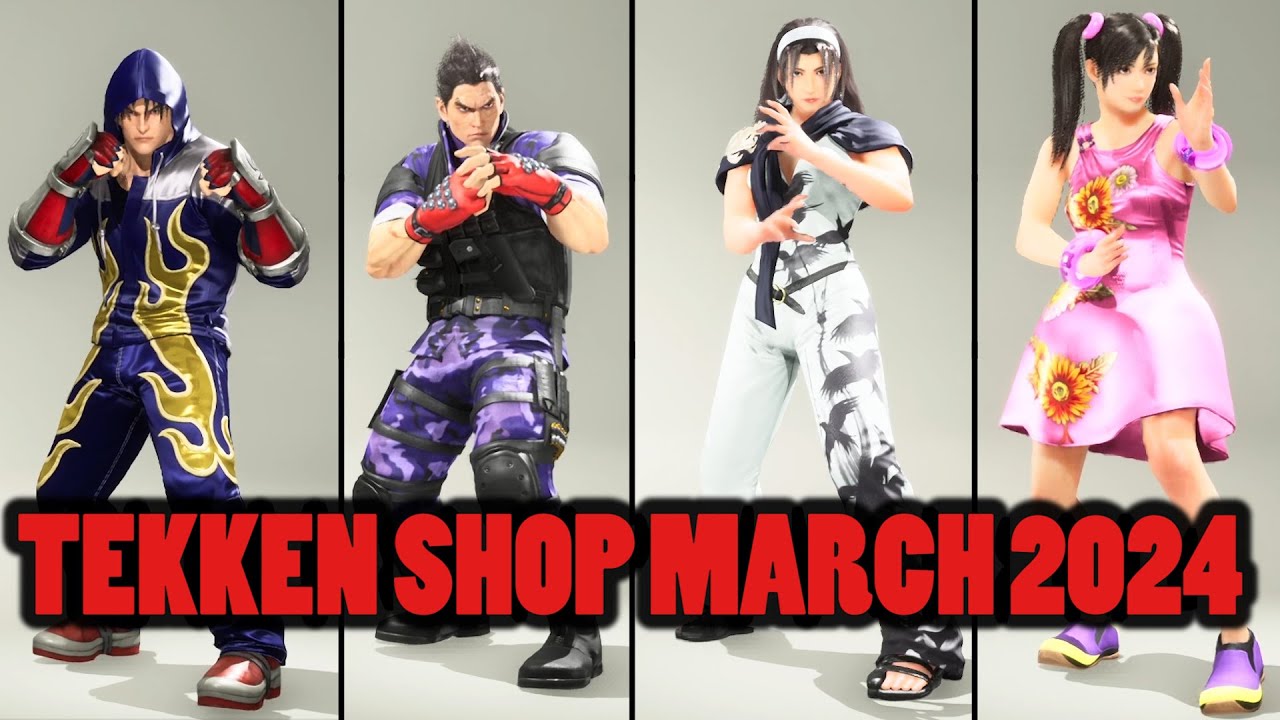ALL TEKKEN 8 SHOP ITEMS (1st MARCH)
