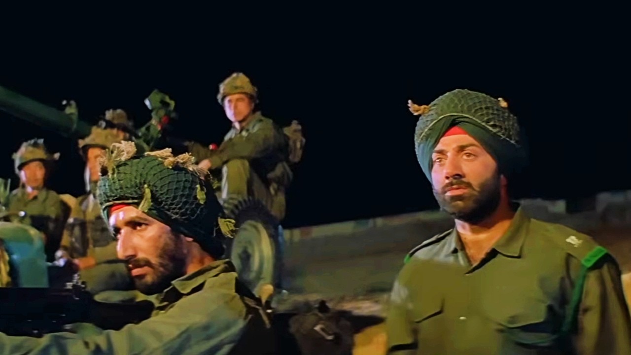 आने दो साले कुत्तो को माइंस से उड़ कर मर जायगे - Sunny Deol ज़बरदस्त सीन | Border Movie Climax Scene
