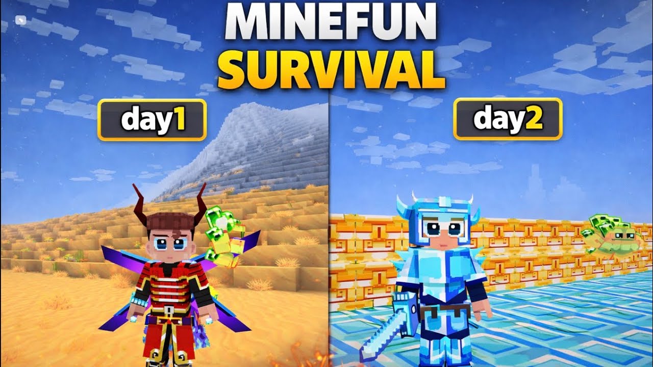 I SURVIVE IN LOBBY FORD-_-YT 2DAYS#minecraft #mincraftpvp #minefun #pvp #pvp #video #videos 