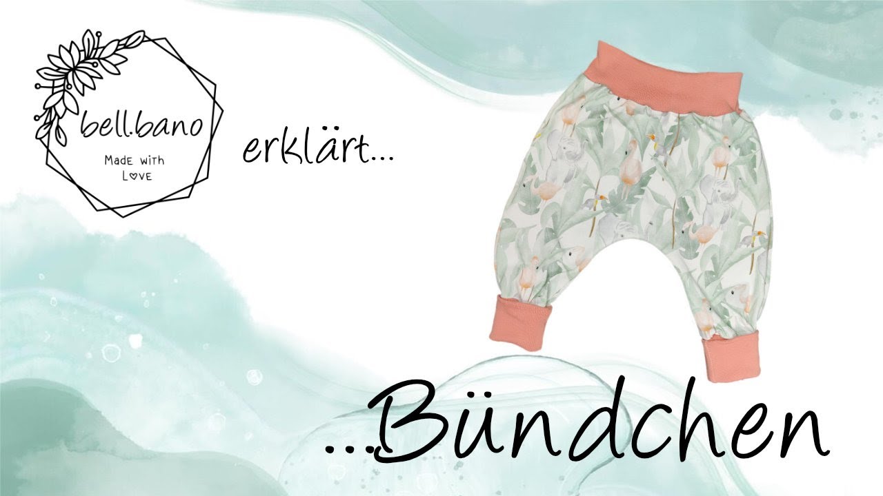 Bell.bano erklärt: Bündchen berechnen und annähen | Bündchen aus Bündchenware | Bündchen aus Jersey