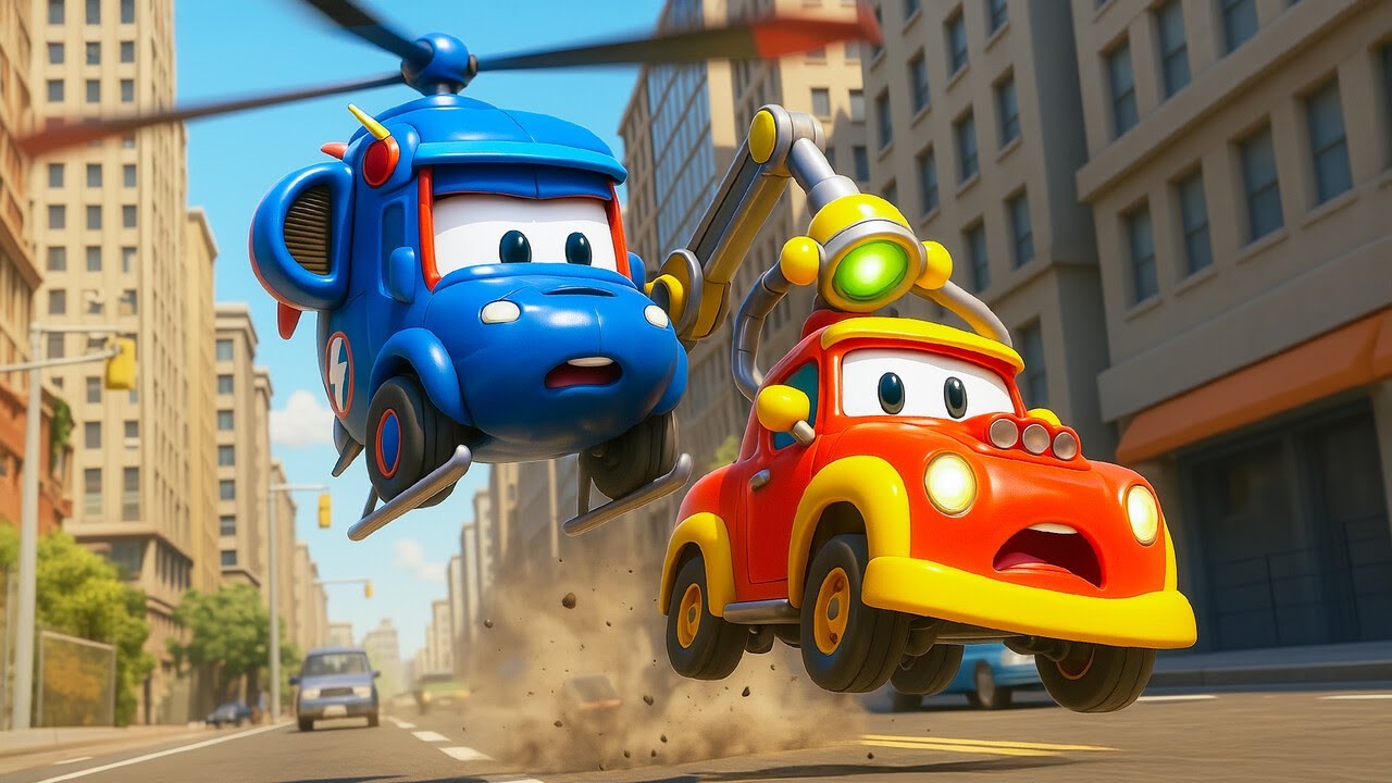 Супер Вертолёт играет в мини-гольф!