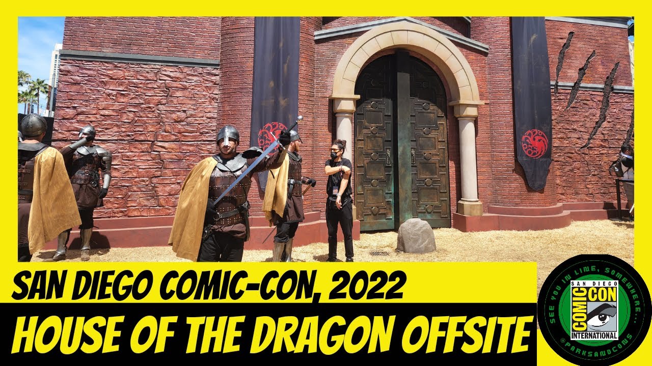 House of the Dragon HBO San Diego Comic-Con (SDCC) Offsite Activation Tour Walk Through 2022