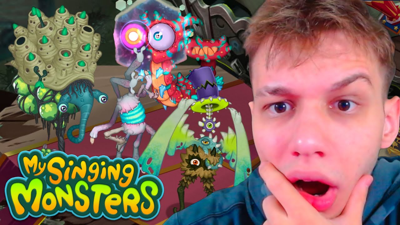 MUITO BIZARRO! COMPLETEI A ILHA MAIS ASSUSTADORA DO MY SINGING MONSTERS! (CARNAVAL PARANORMAL MENOR)