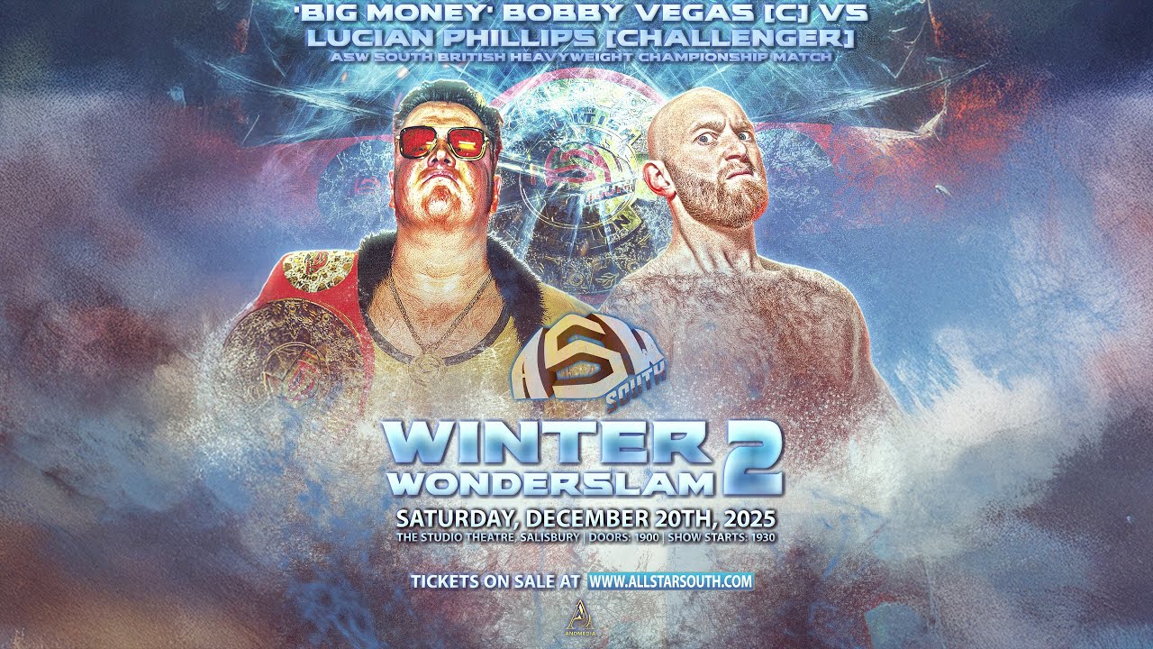 Bobby Vegas (C) vs Lucian Phillips (ASW South British Heavyweight Championship)