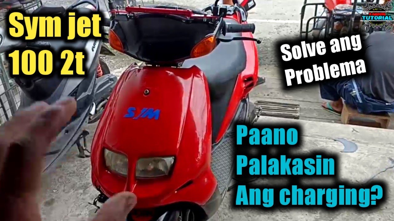 Madami ng pinalitan mahina parin mag charge,Sym jet 100 2 stroke / Paano palakasin ang charging nito