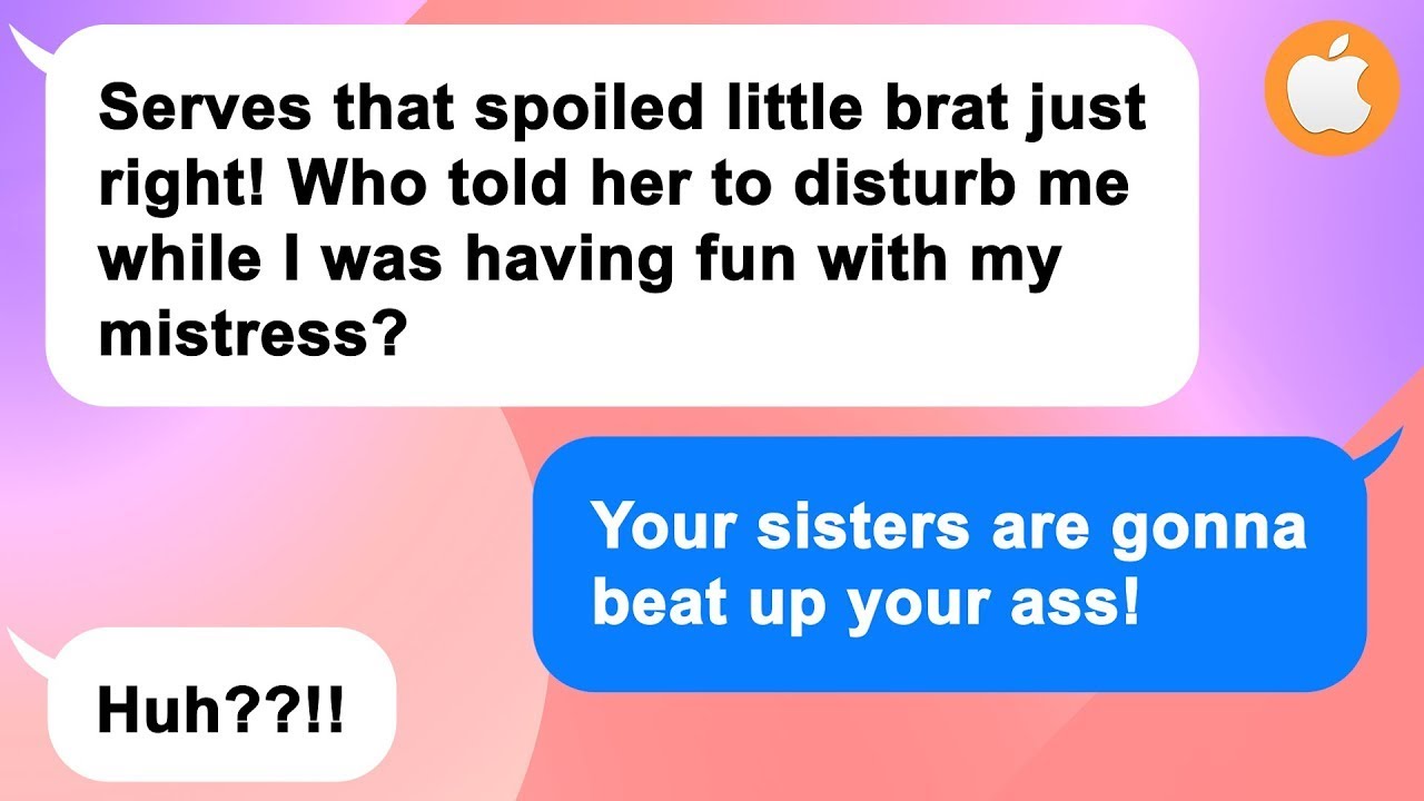 [Apple] Jerk husband leaves my daughter in car during heat wave to be with his mistress