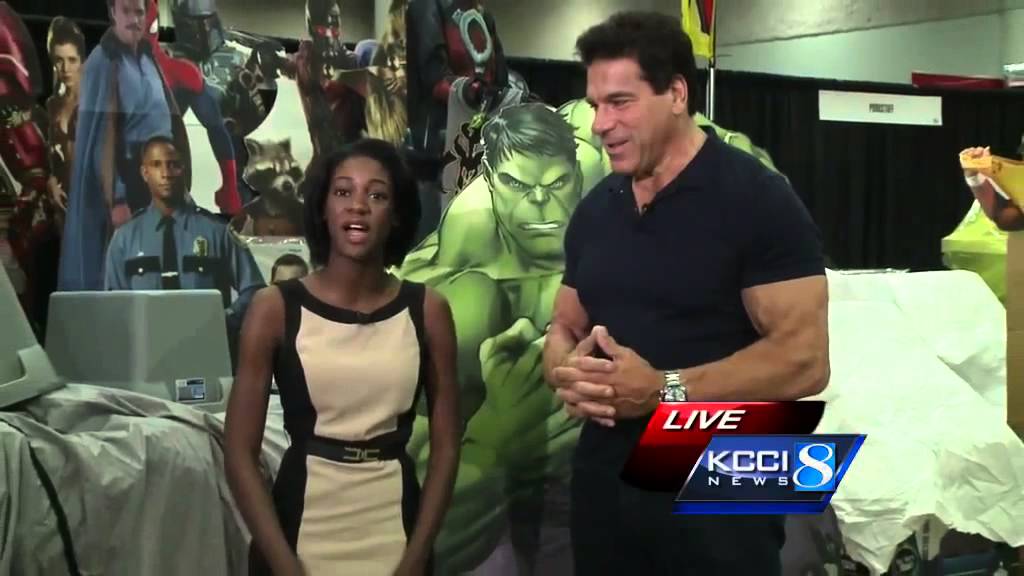 Preview of Comic Con with The Hulk