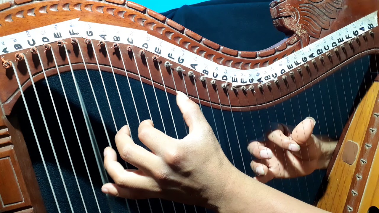 APRENDIENDO A EJECUTAR EL ARPA ( SOSIMO SACRAMENTO ) ERES MI VIDA  ( PASO A PASO)
