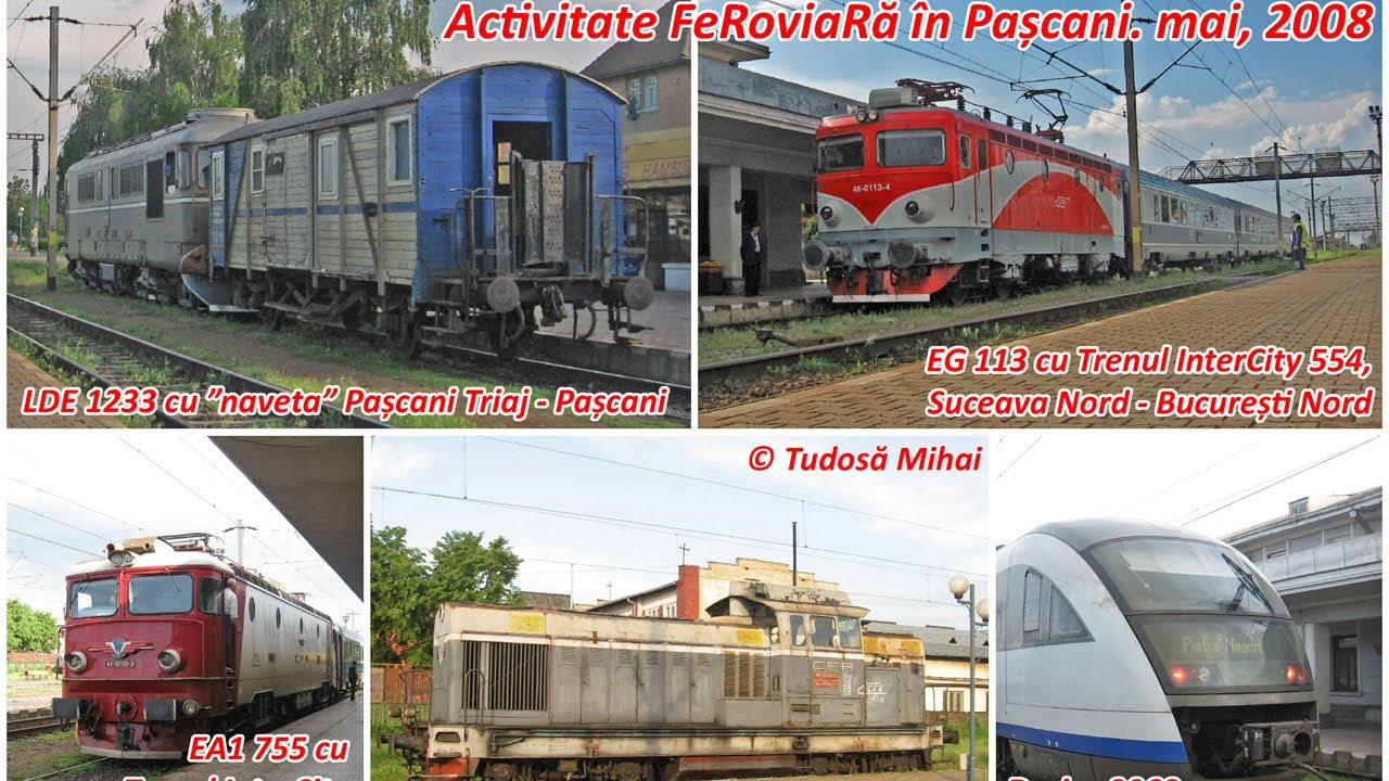 Activitatea FeRoviaRa din Gara Pascani [mai 2008]