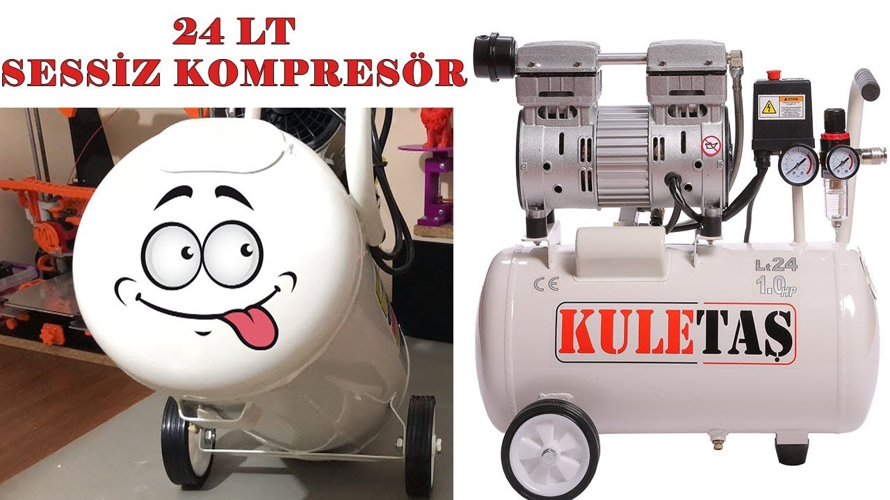 Sessiz Kompresör 24 LT 1 HP