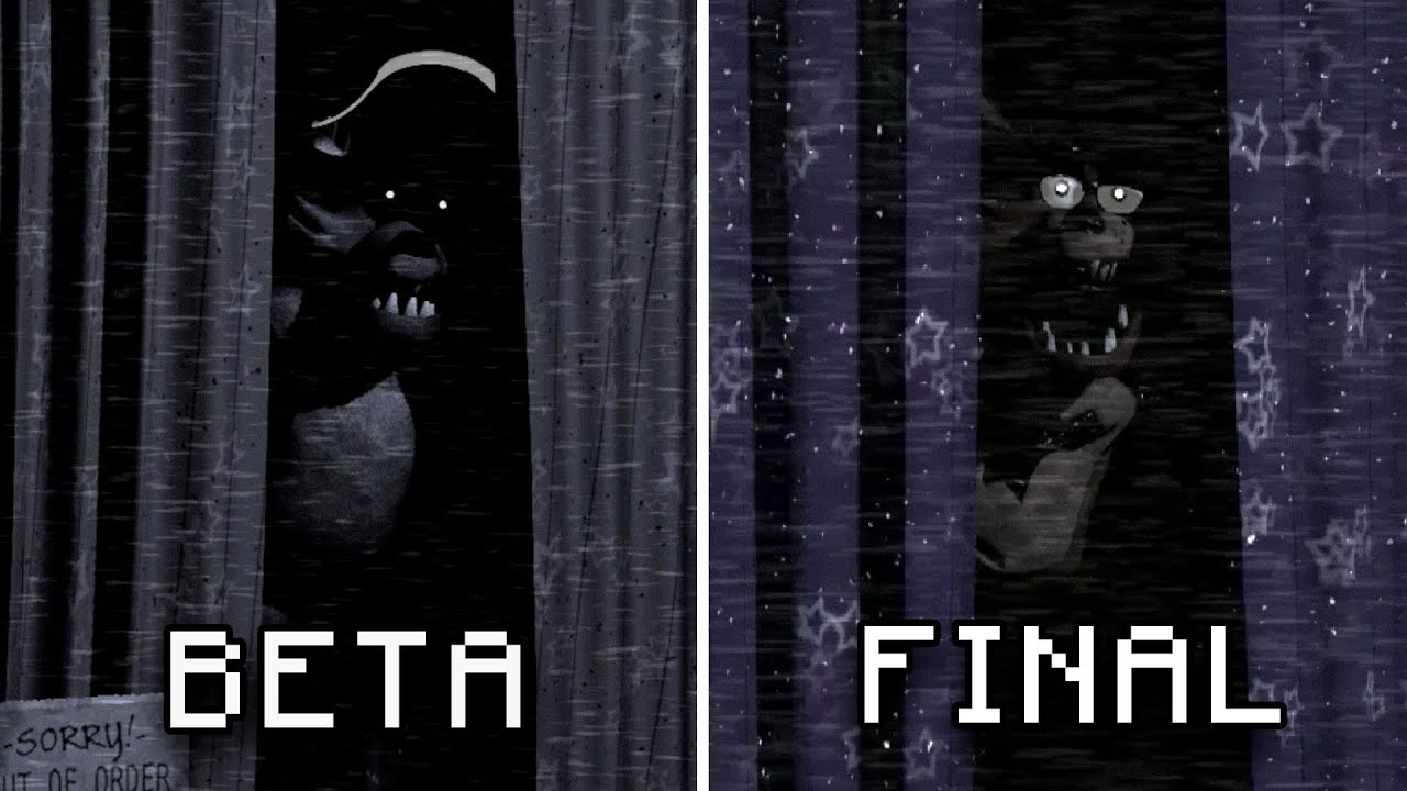 I Found the Beta Version of FNAF 1..