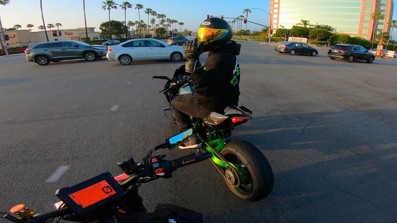 KTM Superduke Meets Ninja H2