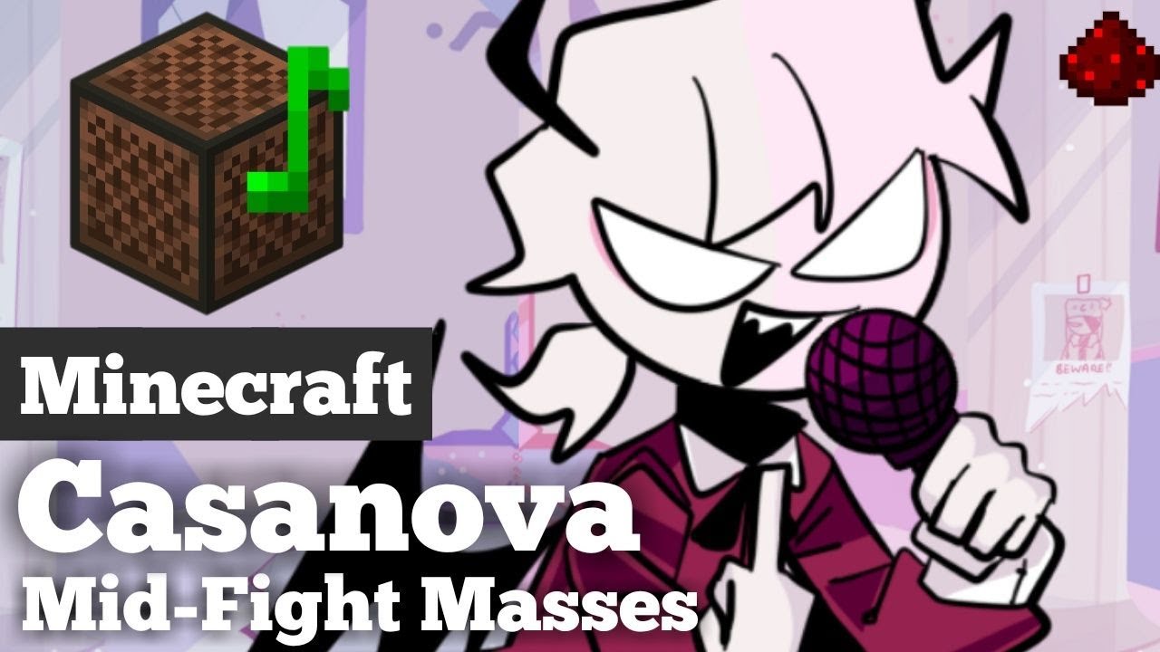 Casanova - Friday Night Funkin' (Mid-Fight Masses) Minecraft Note Block Cover