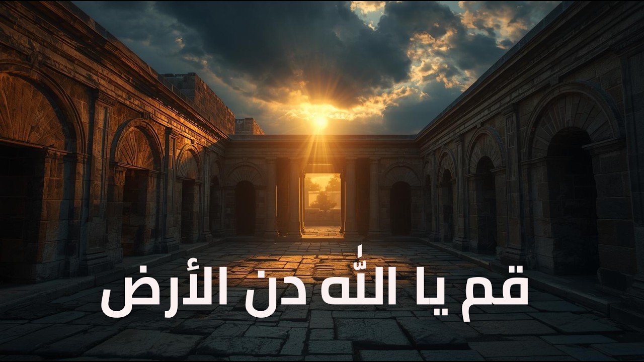 مزمور ٨٢ | قم يا الله دن الأرض | ترتيل عربي هادئ وتأمل في عدل الله