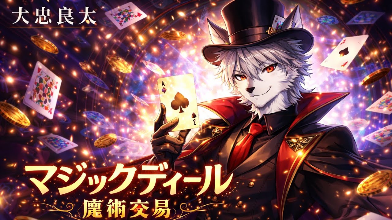 [AI音樂創作]犬忠良太-マジックディール 魔術交易–●唱：Ai ●詞：犬忠良太